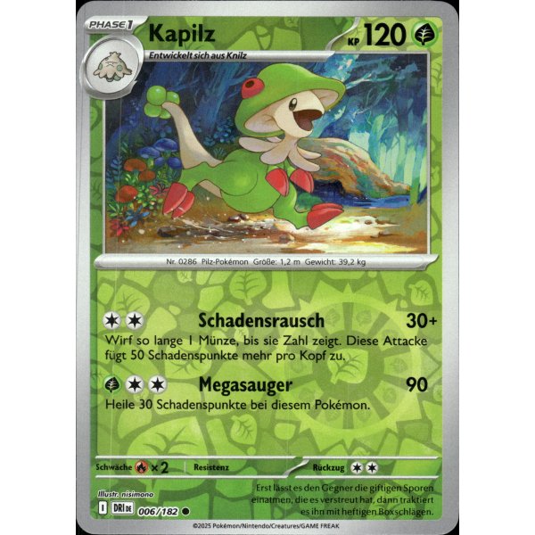 Kapilz 006/182 REVERSE HOLO