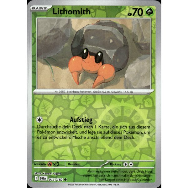 Lithomith 011/182 REVERSE HOLO