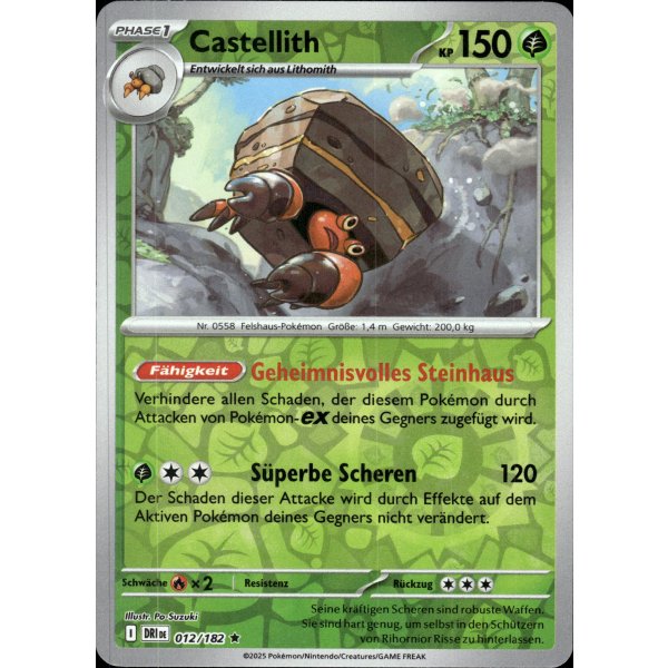 Castellith 012/182 Holo REVERSE HOLO