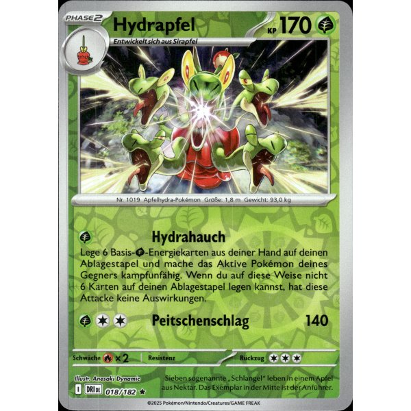 Hydrapfel 018/182 Holo REVERSE HOLO