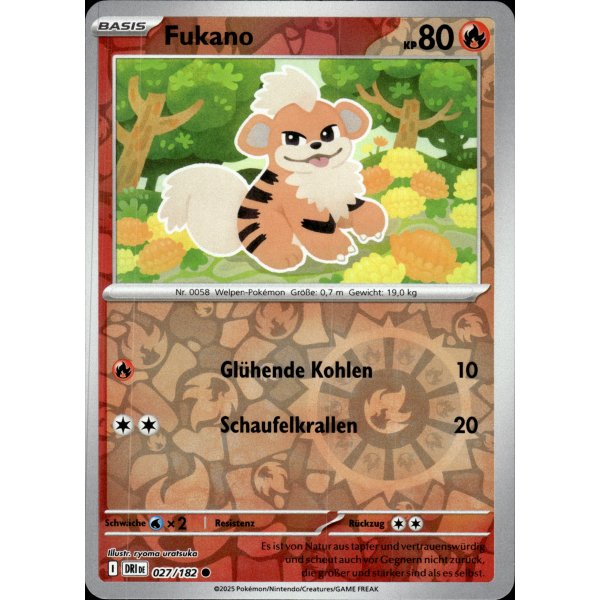 Fukano 027/182 REVERSE HOLO