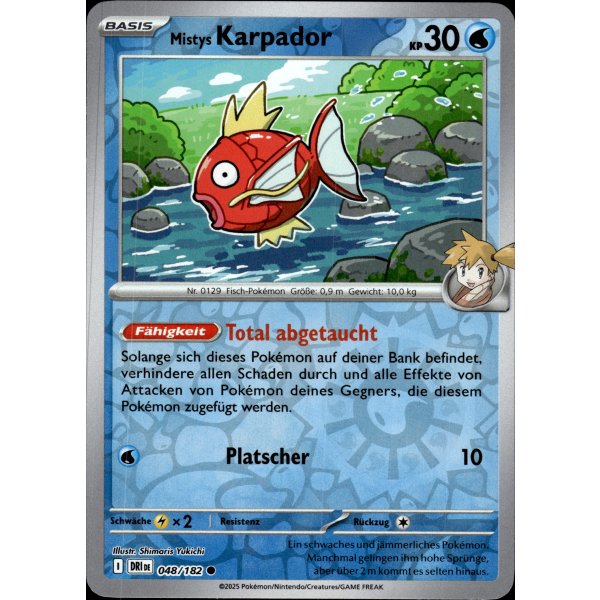 Mistys Karpador 048/182 REVERSE HOLO