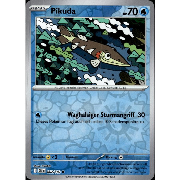 Pikuda 062/182 REVERSE HOLO