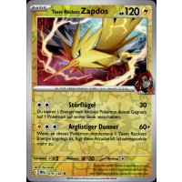 Team Rockets Zapdos 070/182 Holo REVERSE HOLO