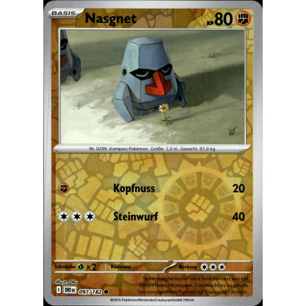 Nasgnet 097/182 REVERSE HOLO