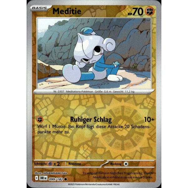 Meditie 099/182 REVERSE HOLO