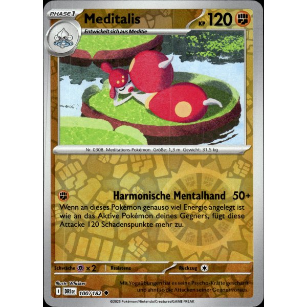 Meditalis 100/182 REVERSE HOLO