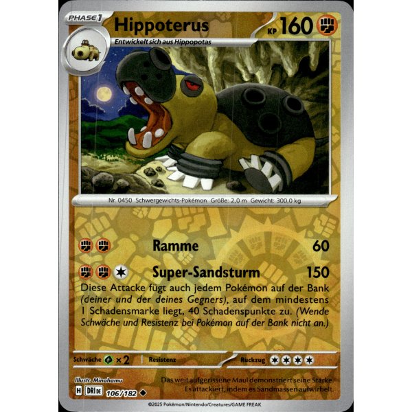 Hippoterus 106/182 REVERSE HOLO