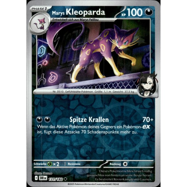 Marys Kleoparda 131/182 REVERSE HOLO