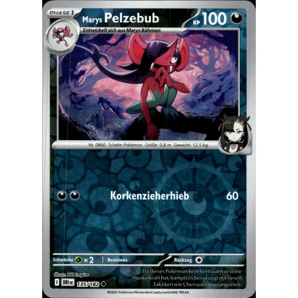 Marys Pelzebub 135/182 REVERSE HOLO