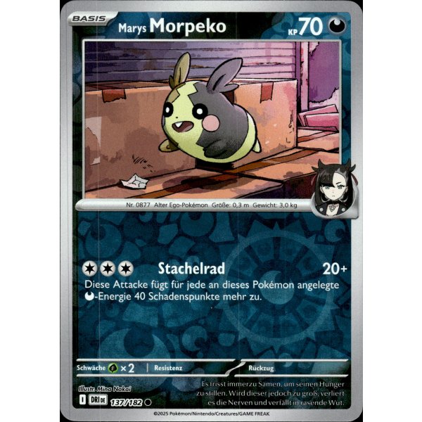 Marys Morpeko 137/182 REVERSE HOLO