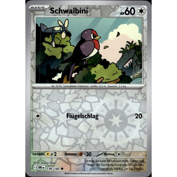 Schwalbini 156/182 REVERSE HOLO