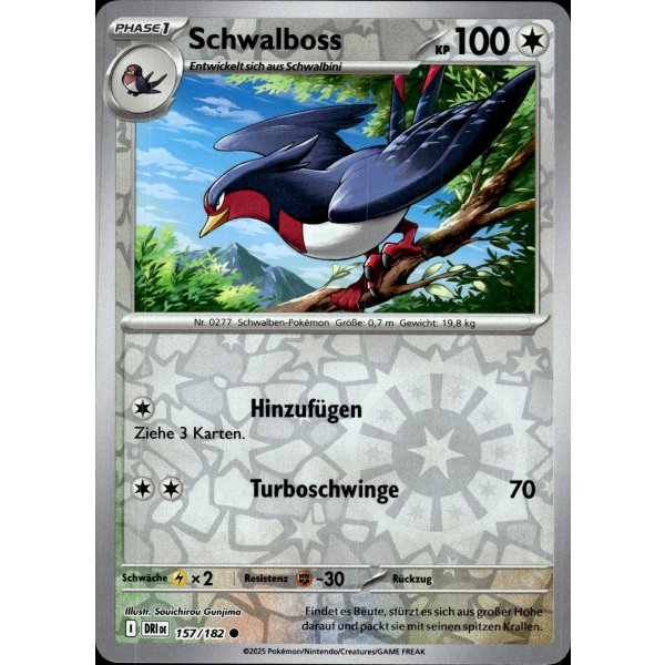 Schwalboss 157/182 REVERSE HOLO