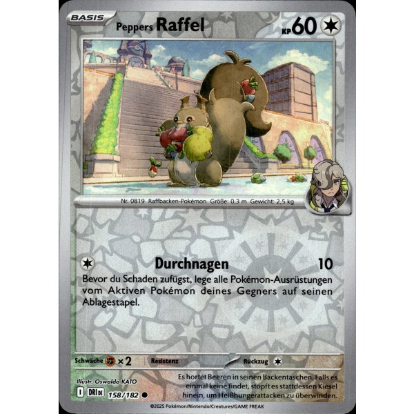 Peppers Raffel 158/182 REVERSE HOLO