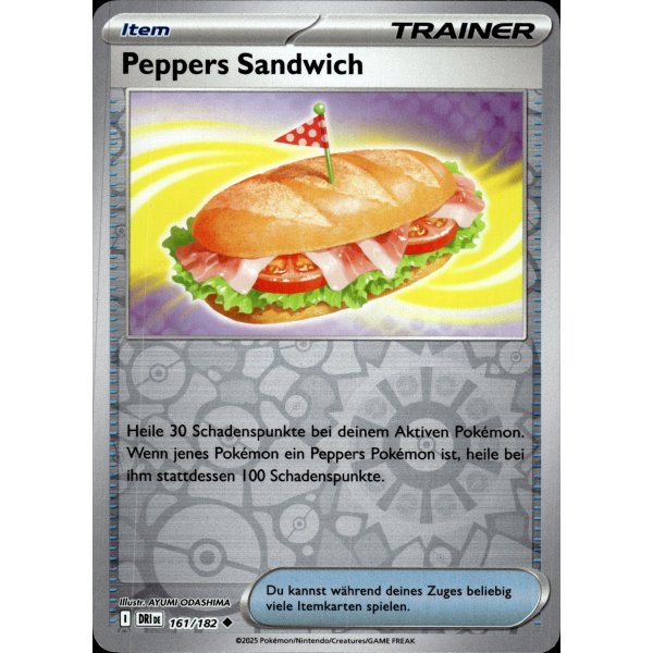 Peppers Sandwich 161/182 REVERSE HOLO