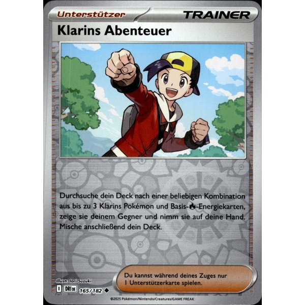 Klarins Abenteuer 165/182 REVERSE HOLO