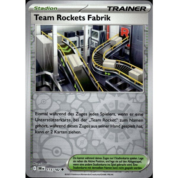 Team Rockets Fabrik 173/182 REVERSE HOLO