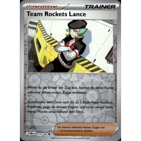 Team Rockets Lance 177/182 REVERSE HOLO