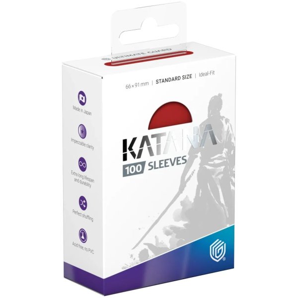 Ultimate Guard Katana Sleeves Standardgr&ouml;&szlig;e Rising Sun (100 H&uuml;llen)