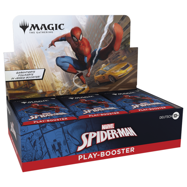 Marvels Spider-Man - Play Booster Display (deutsch)