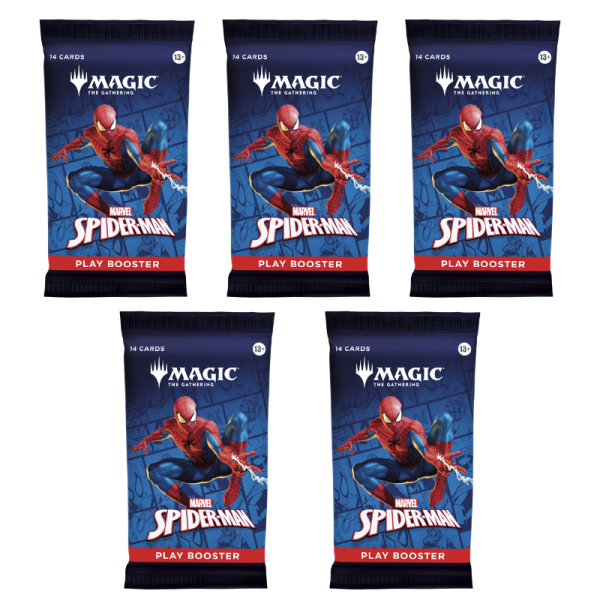 Marvels Spider-Man - 5x Play Booster (englisch)