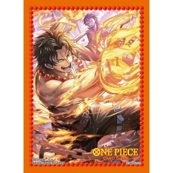 One Piece Card Game Sleeves - Portgas.D.Ace (70 Kartenh&uuml;llen)
