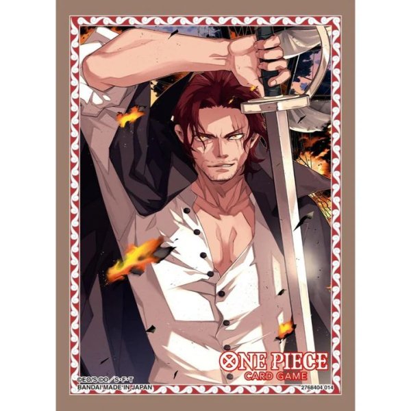 One Piece Card Game Sleeves - Shanks (70 Kartenh&uuml;llen)