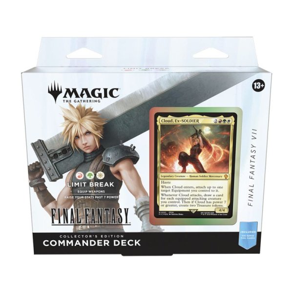 Final Fantasy - Collector Commander Deck - Final Fantasy VII: Limit-Break (englisch)