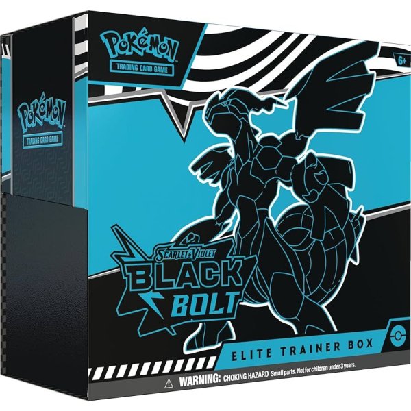 Scarlet &amp; Violet Black Bolt Elite Trainer Box (englisch)
