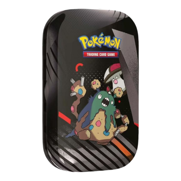 Scarlet &amp; Violet Black Bolt &amp; White Flare Garbodor &amp; Amoonguss Mini Tin (englisch)