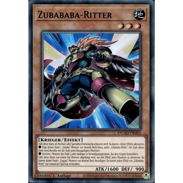 Zubababa-Ritter DUAD-DE001