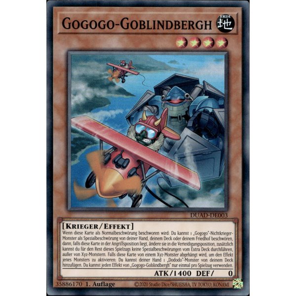 Gogogo-Goblindbergh DUAD-DE003