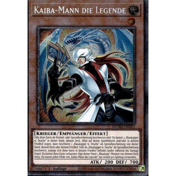 Kaiba-Mann die Legende DUAD-DE021 (Starlight Rare)