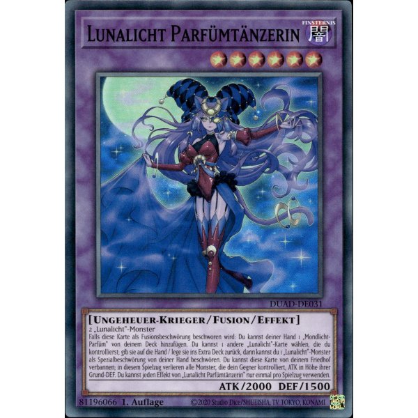 Lunalicht Parf&uuml;mt&auml;nzerin DUAD-DE031