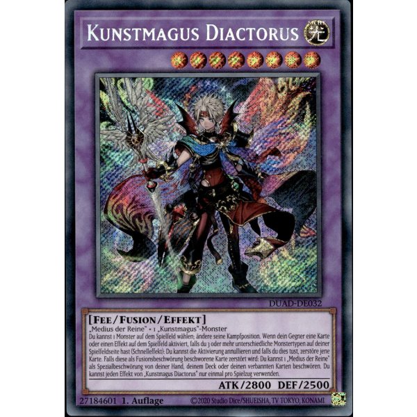 Kunstmagus Diactorus DUAD-DE032 (Secret Rare)