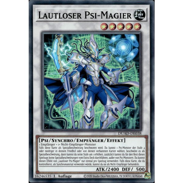 Lautloser Psi-Magier DUAD-DE038
