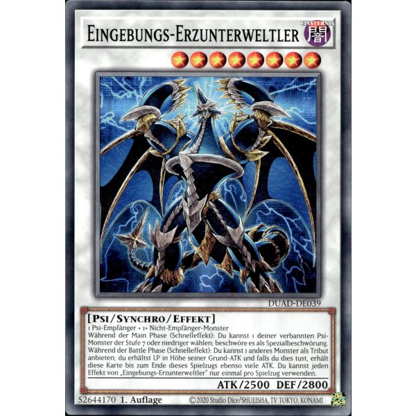 Eingebungs-Erzunterweltler DUAD-DE039