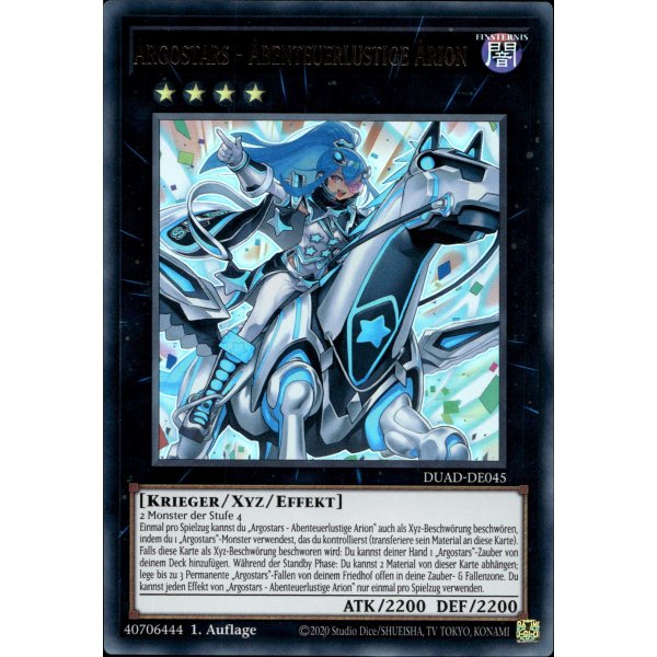 Argostars - Abenteuerlustige Arion DUAD-DE045 (Ultra Rare)
