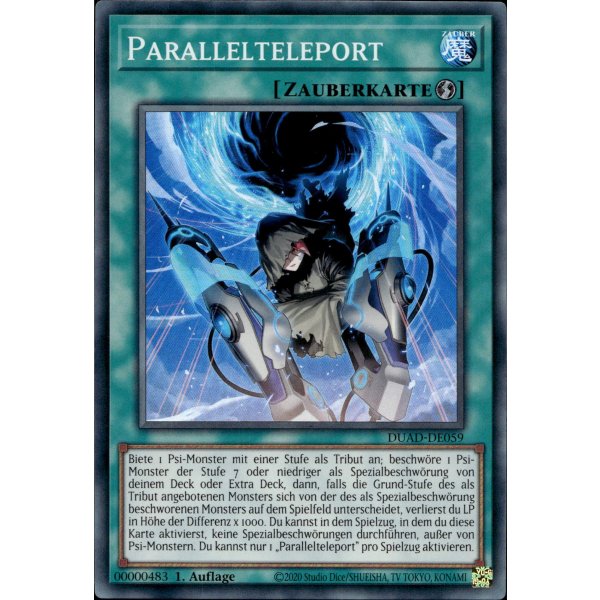 Parallelteleport DUAD-DE059