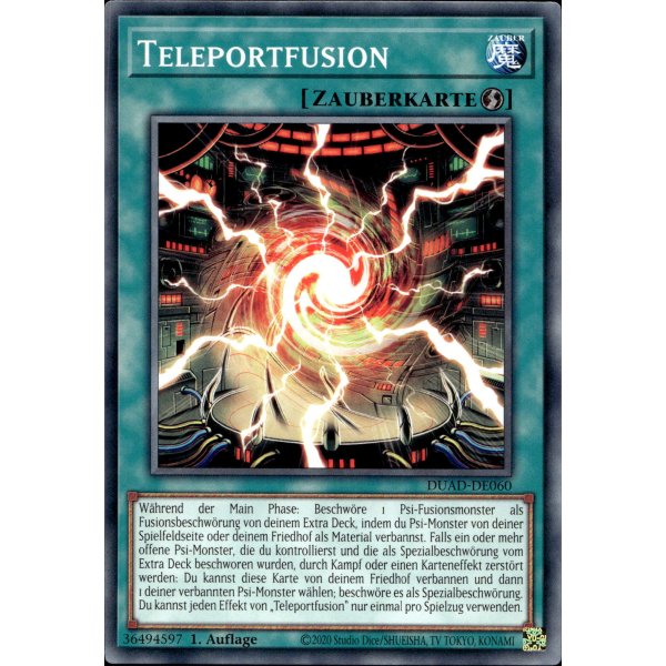 Teleportfusion DUAD-DE060