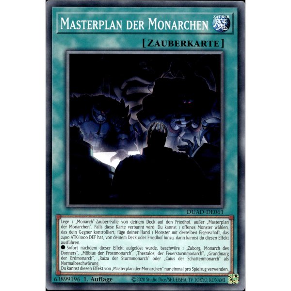 Masterplan der Monarchen DUAD-DE061