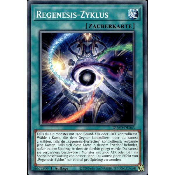 Regenesis-Zyklus DUAD-DE063