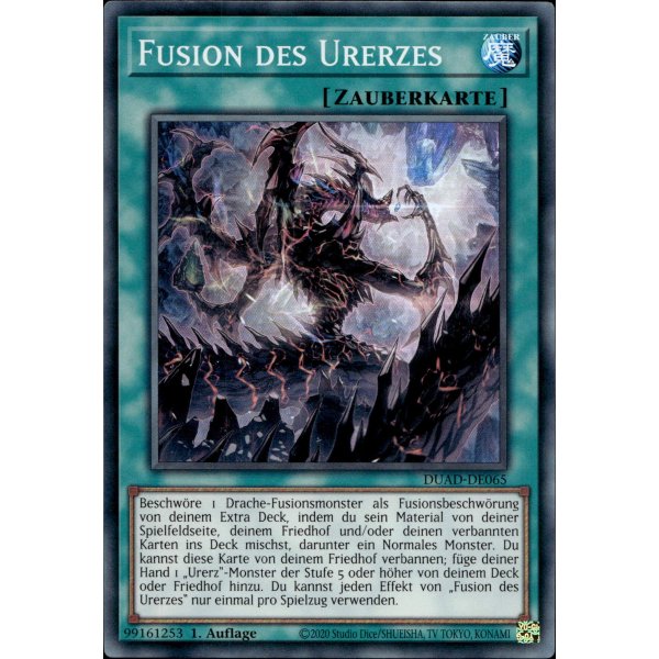 Fusion des Urerzes DUAD-DE065