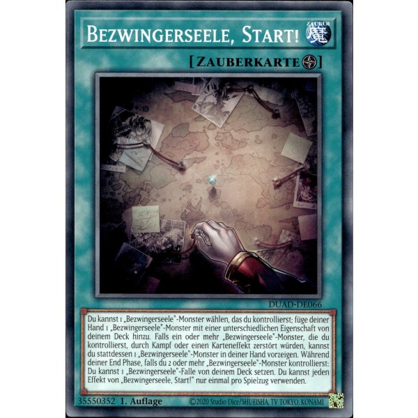 Bezwingerseele, Start! DUAD-DE066