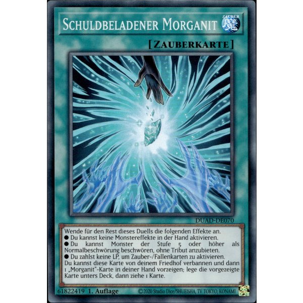 Schuldbeladener Morganit DUAD-DE070