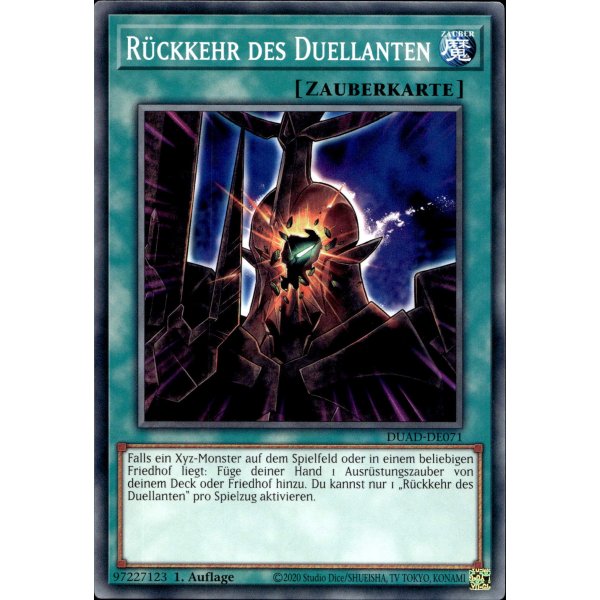 R&uuml;ckkehr des Duellanten DUAD-DE071