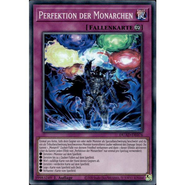 Perfektion der Monarchen DUAD-DE076