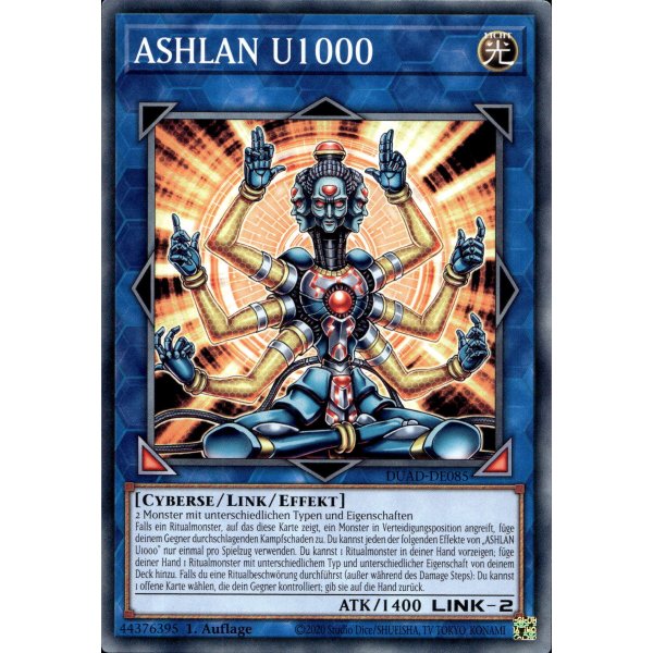 ASHLAN U1000 DUAD-DE085