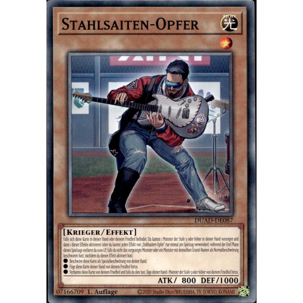 Stahlsaiten-Opfer DUAD-DE087