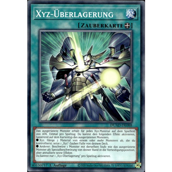 Xyz-&Uuml;berlagerung DUAD-DE088
